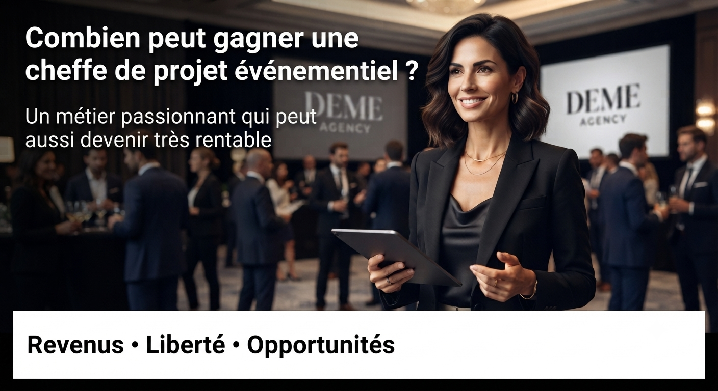 Combien Peut Gagner Une Cheffe De Projet événementiel ?